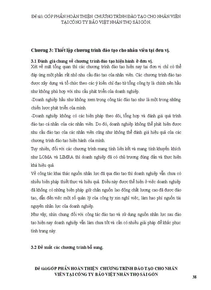 image for page Góp phần hoàn thiện  chương trình đào tạo cho nhân viên tại công ty BẢO VIỆT NHÂN THỌ SÀI GÒN