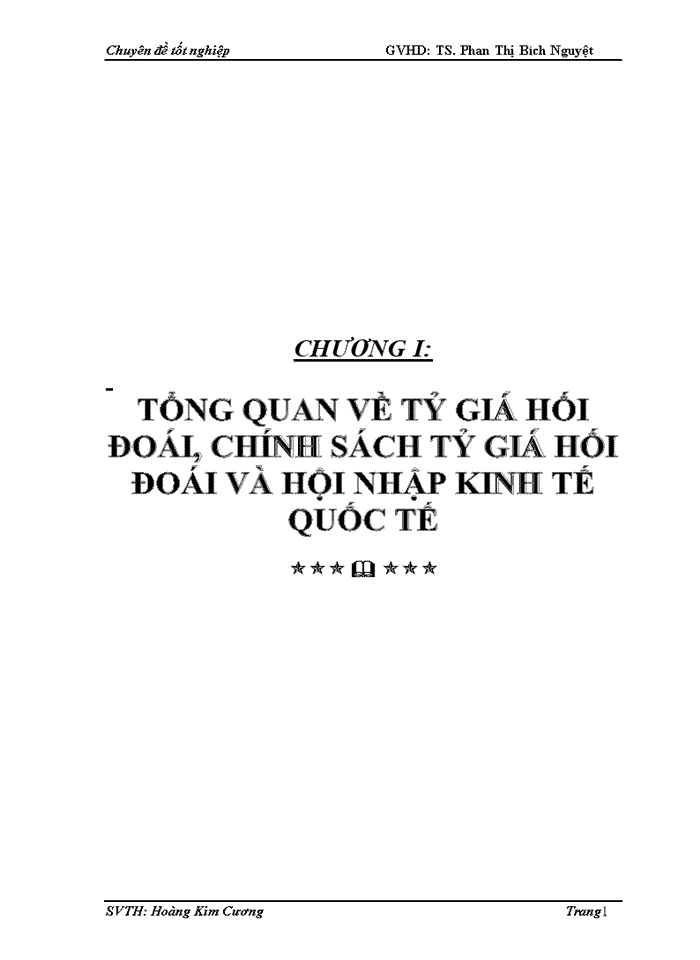 Chính sách điều hành tỷ giá hối đoái ở VIỆT NAM trong bối cảnh hội nhập kinh tế quốc tế