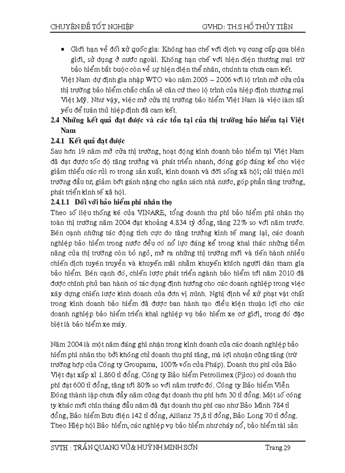 image for page Hội nhập kinh tế quốc tế với vấn đề mở cửa thị trường bảo hiểm VIỆT NAM