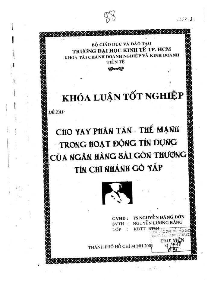 Cho vay phân tán - thế mạnh trong hoạt động tín dụng của ngân hàng Sài Gòn Thương Tín