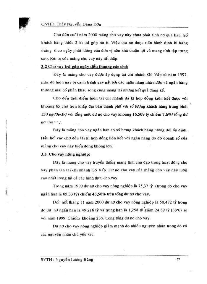 image for page Cho vay phân tán - thế mạnh trong hoạt động tín dụng của ngân hàng Sài Gòn Thương Tín