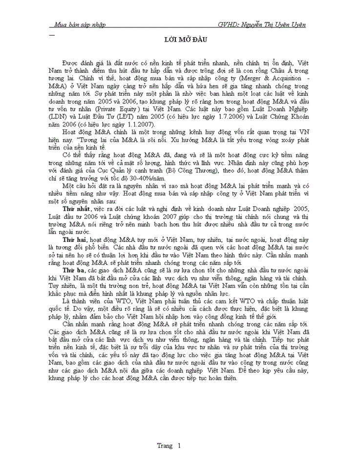 image for page Một số vấn đề về mua bán, sáp nhập doanh nghiệp