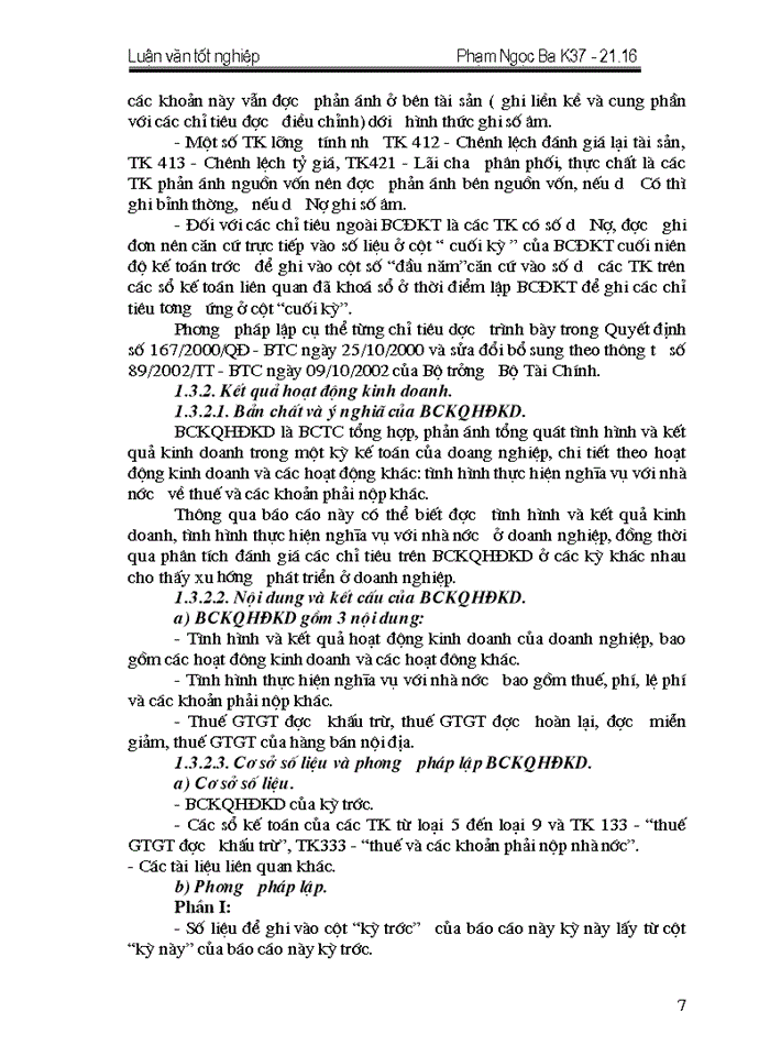 image for page Lý luận chung về tổ chức lập và phân tích báo cáo tài chính trong doanh nghiệp