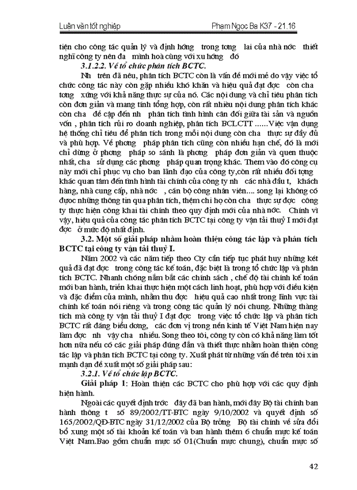 image for page Lý luận chung về tổ chức lập và phân tích báo cáo tài chính trong doanh nghiệp