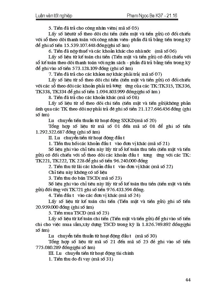 image for page Lý luận chung về tổ chức lập và phân tích báo cáo tài chính trong doanh nghiệp