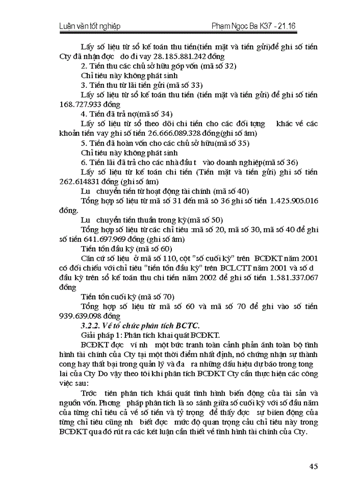 image for page Lý luận chung về tổ chức lập và phân tích báo cáo tài chính trong doanh nghiệp