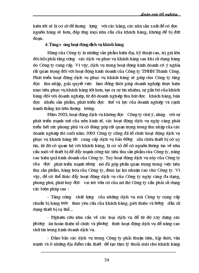 image for page Lợi nhuận và một số giải pháp chủ yếu tăng lợi nhuận tại Công ty TNHH Thành Công