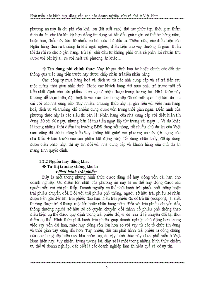 image for page Phát triển các kênh huy động vốn dành cho các doanh nghiệp vừa và nhỏ