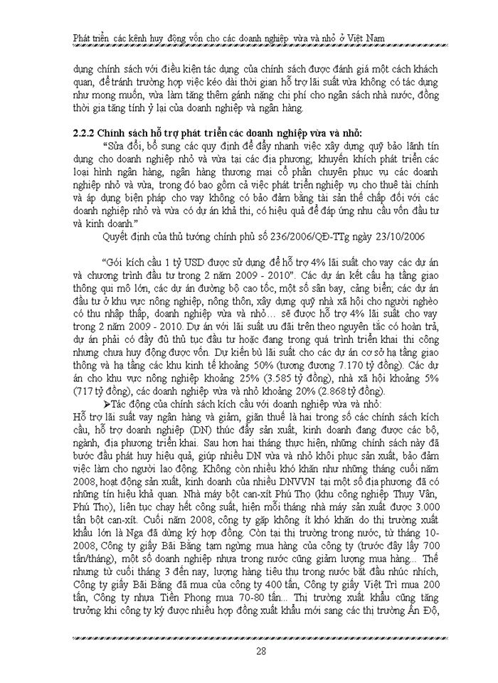 image for page Phát triển các kênh huy động vốn dành cho các doanh nghiệp vừa và nhỏ