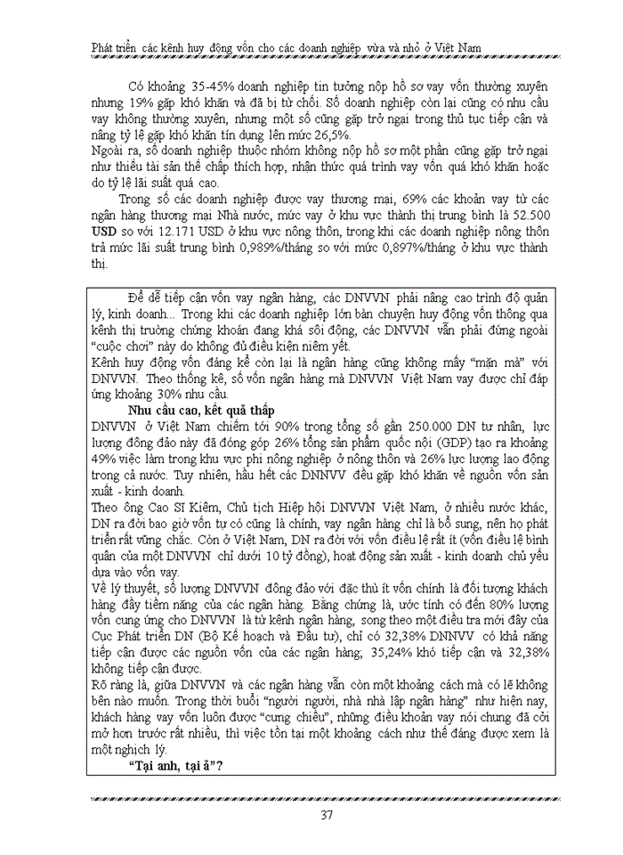 image for page Phát triển các kênh huy động vốn dành cho các doanh nghiệp vừa và nhỏ