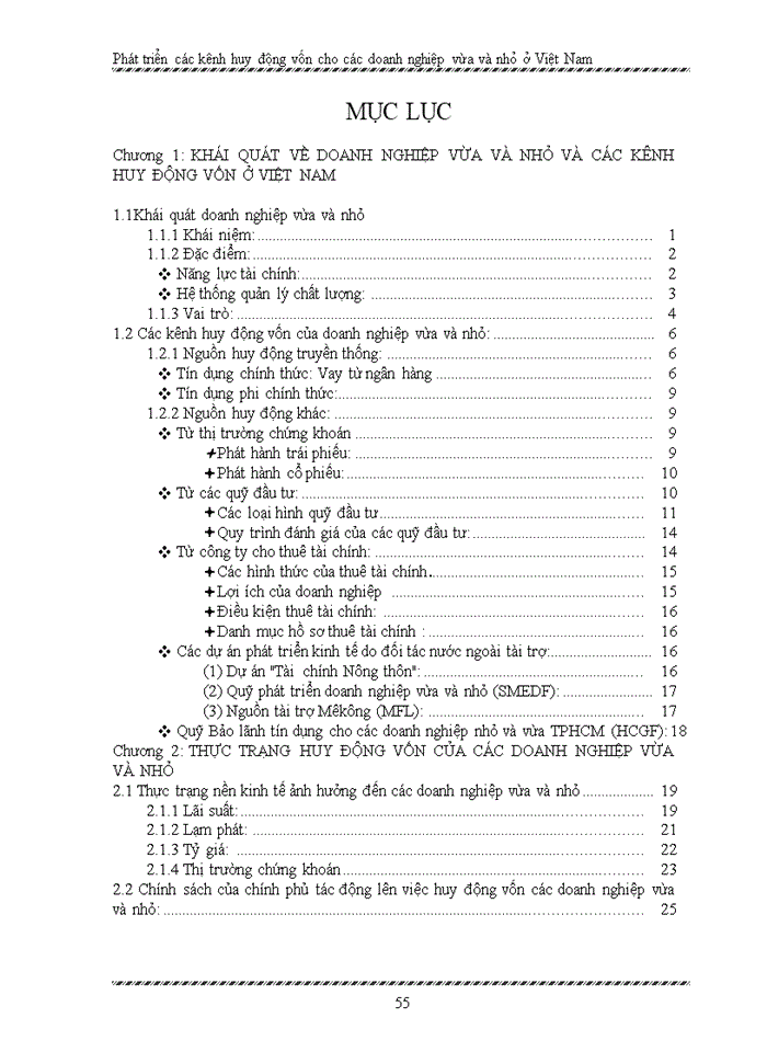 image for page Phát triển các kênh huy động vốn dành cho các doanh nghiệp vừa và nhỏ