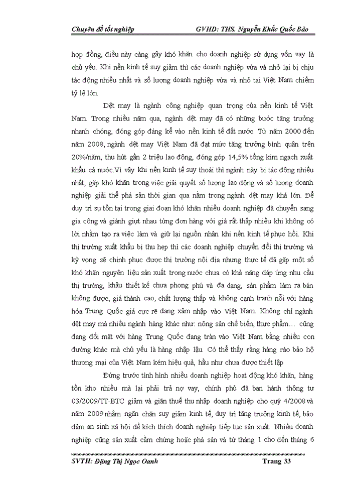 image for page Đánh giá tác động của suy thoái kinh tế hậu khủng hoảng và một số đề xuất về mặt chính sách tại VIỆT NAM