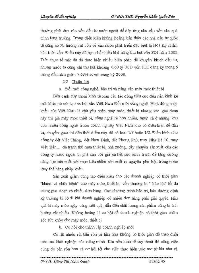 image for page Đánh giá tác động của suy thoái kinh tế hậu khủng hoảng và một số đề xuất về mặt chính sách tại VIỆT NAM