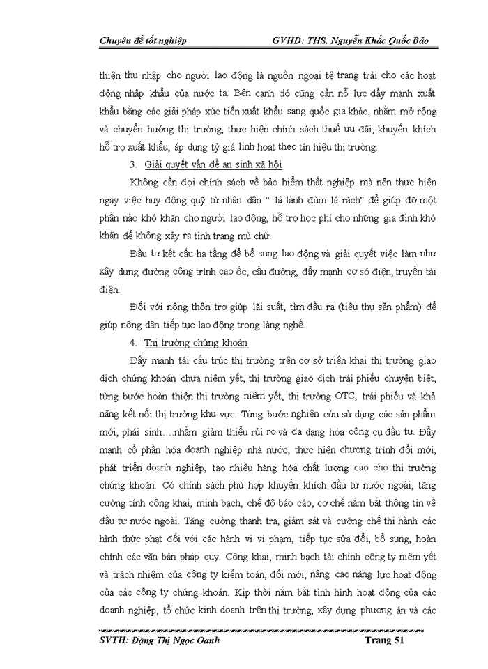 image for page Đánh giá tác động của suy thoái kinh tế hậu khủng hoảng và một số đề xuất về mặt chính sách tại VIỆT NAM