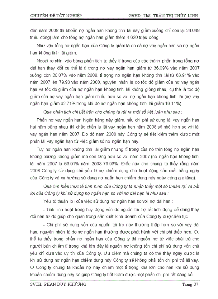 image for page Cấu trúc vốn của doanh nghiệp và hoạch định cấu trúc vốn tối ưu tại công ty cổ phần xây dựng LẬP PHƯƠNG