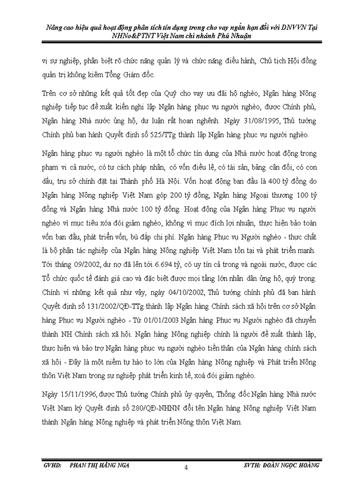 image for page Nâng cao hiệu quả hoạt động phân tích tín dụng trong cho vay ngắn hạn đối với dnvvn tại NHN&PTNT CHI NHÁNH PHÚ NHUẬN