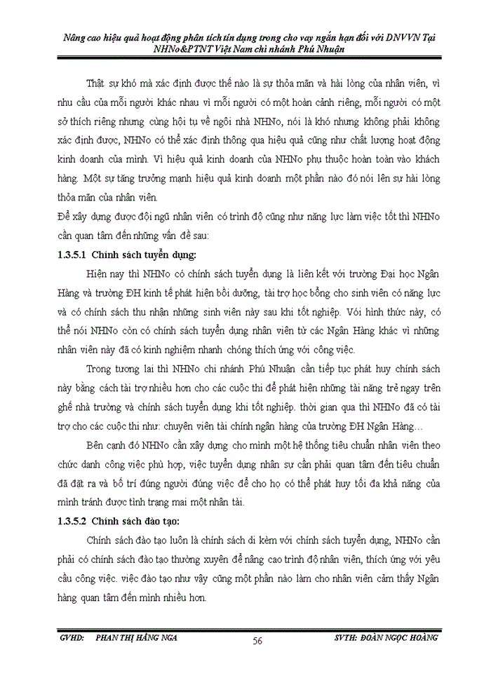 image for page Nâng cao hiệu quả hoạt động phân tích tín dụng trong cho vay ngắn hạn đối với dnvvn tại NHN&PTNT CHI NHÁNH PHÚ NHUẬN