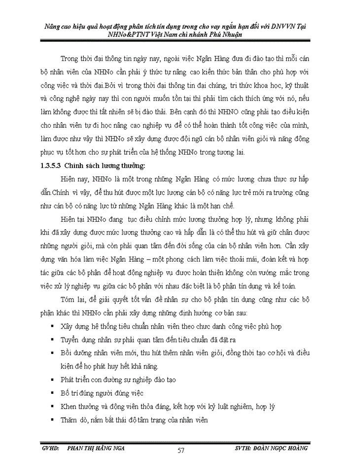 image for page Nâng cao hiệu quả hoạt động phân tích tín dụng trong cho vay ngắn hạn đối với dnvvn tại NHN&PTNT CHI NHÁNH PHÚ NHUẬN