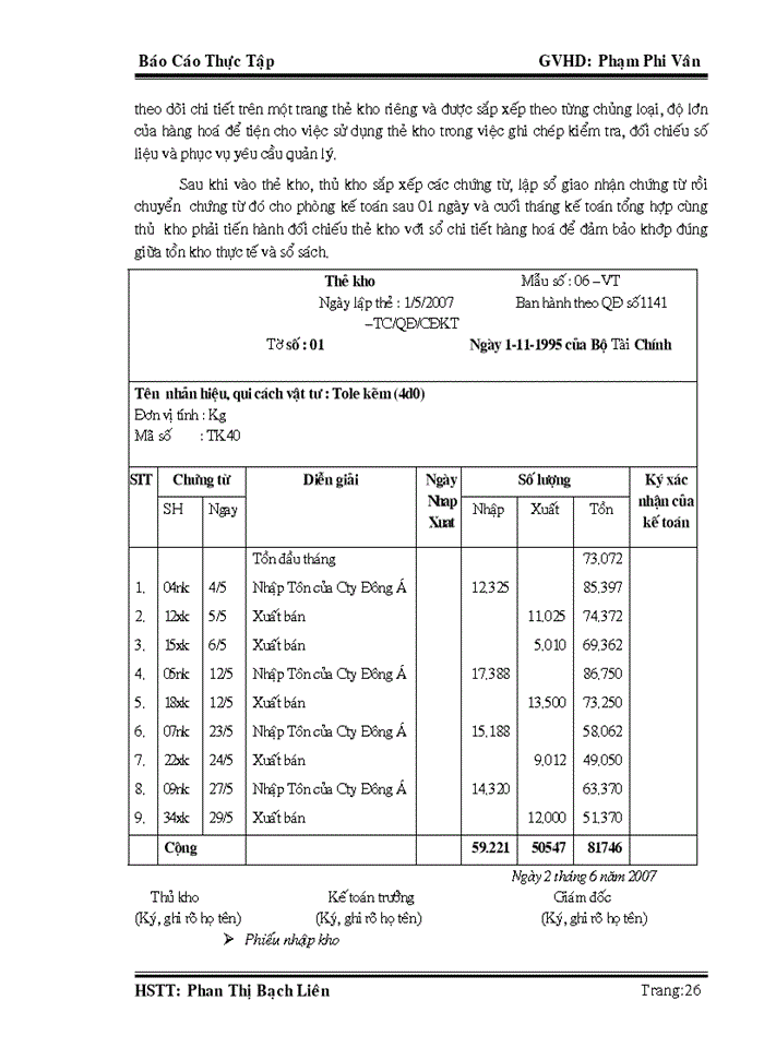 image for page Báo Cáo Thực Tập
