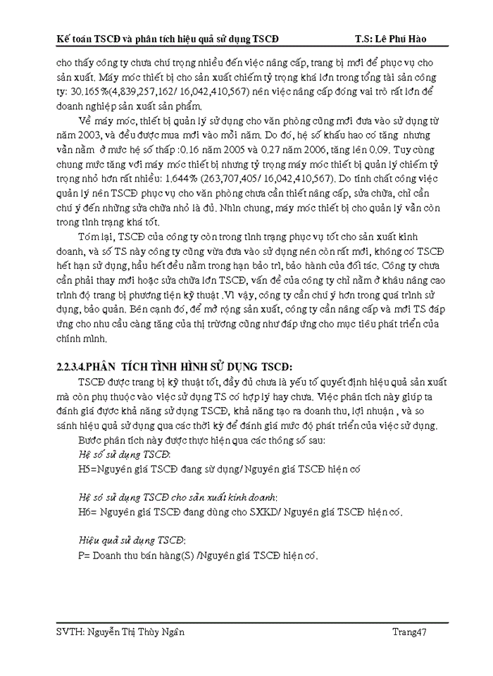 image for page Kế toán TSCĐ và phân tích hiệu quả sử dụng TSCĐ tại công ty WEATHER SAFE WINDOWS