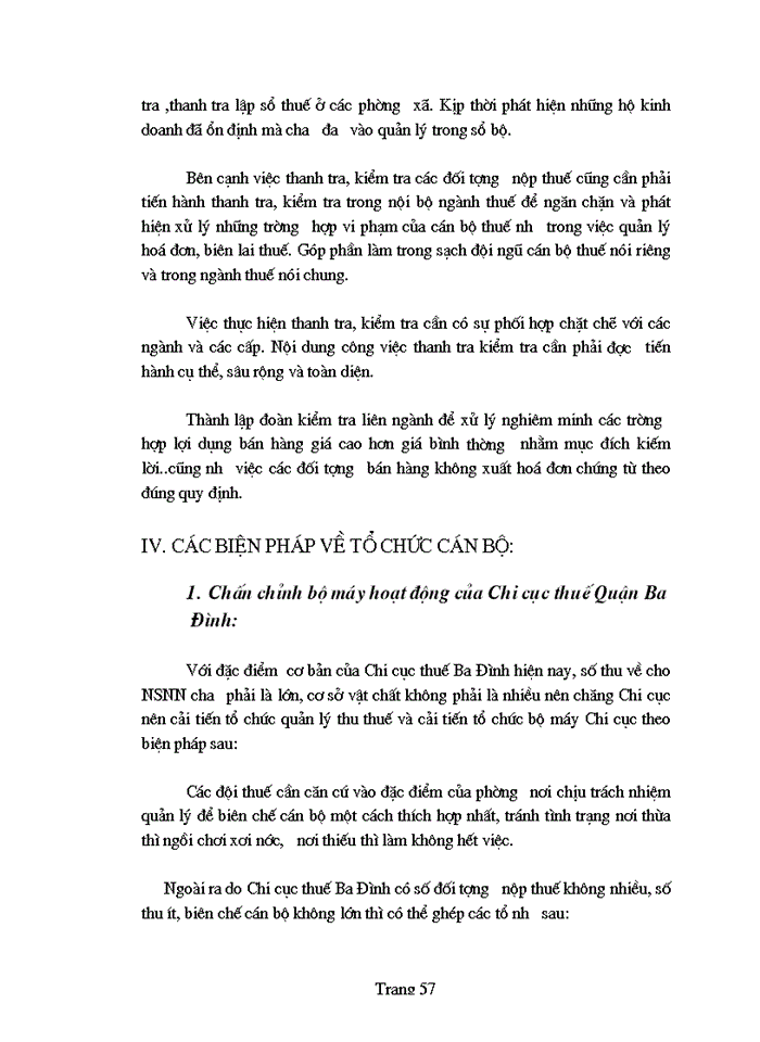 image for page Bàn về công tác quản lí thu thuế giá trị gia tăng ở khu vực kinh tế cá thể trên địa bàn quận Ba đình