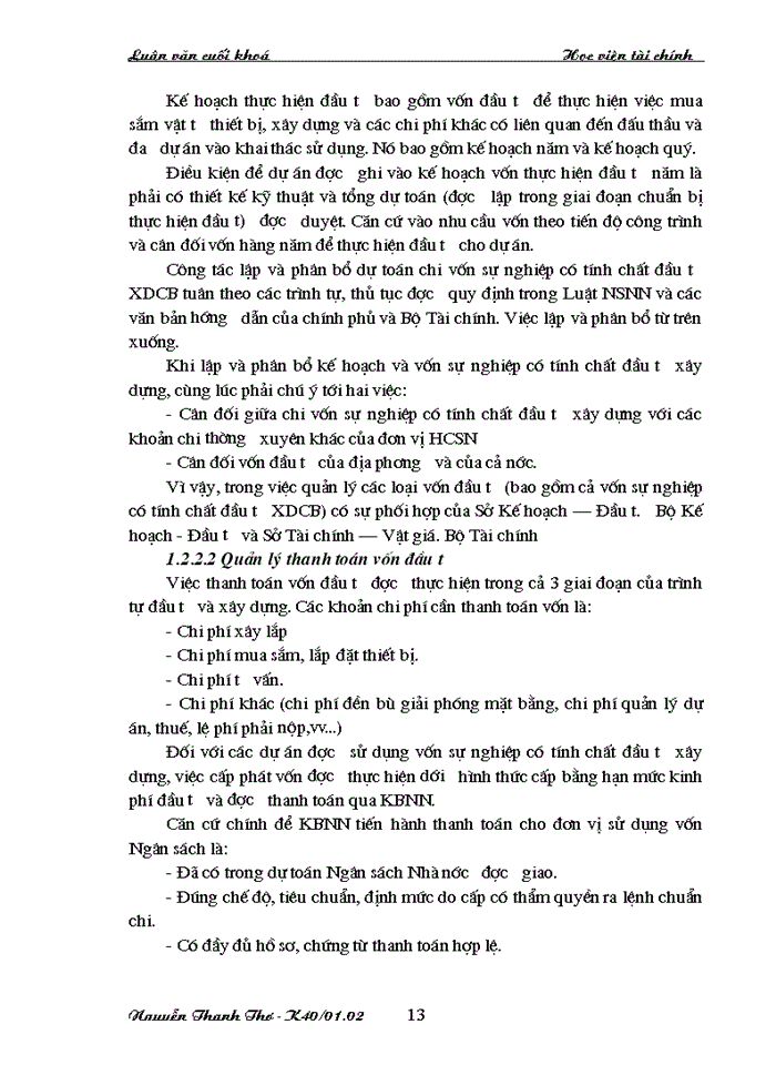 image for page Các giải pháp tăng cường quản lý vốn sự nghiệp có tính chất đầu tư xây dựng đối với các Sở, Ban, Ngành của thành phố Hà nội