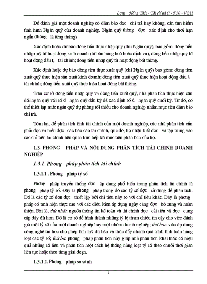 image for page Phân tích tình hình tài chính Công ty cổ phần Sao Việt