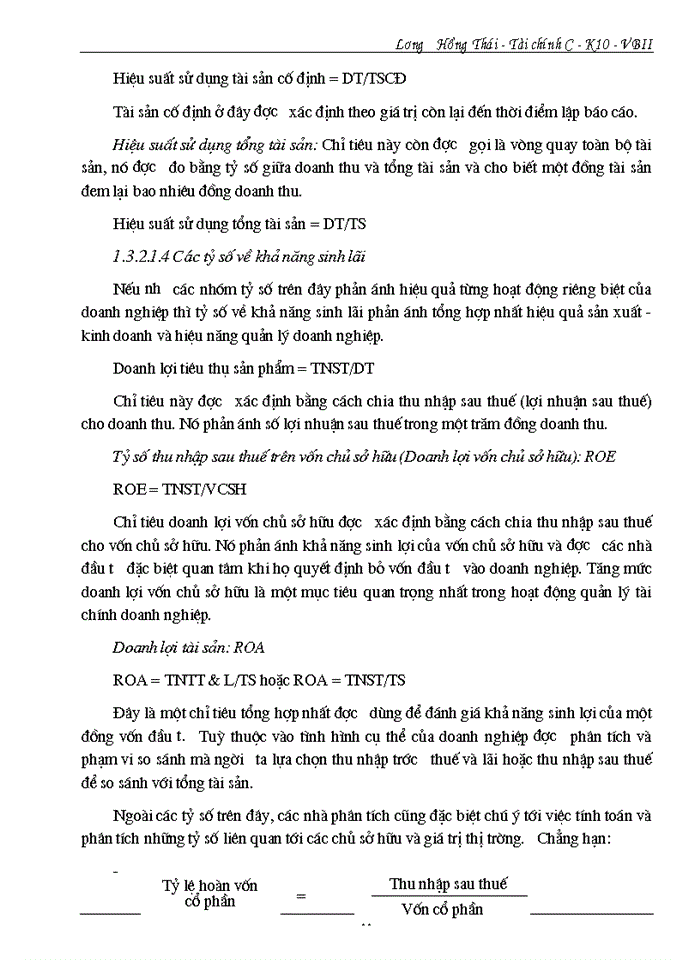 image for page Phân tích tình hình tài chính Công ty cổ phần Sao Việt