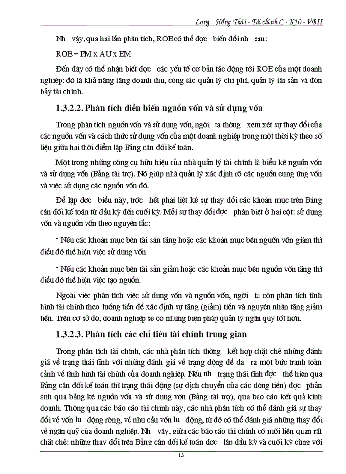 image for page Phân tích tình hình tài chính Công ty cổ phần Sao Việt