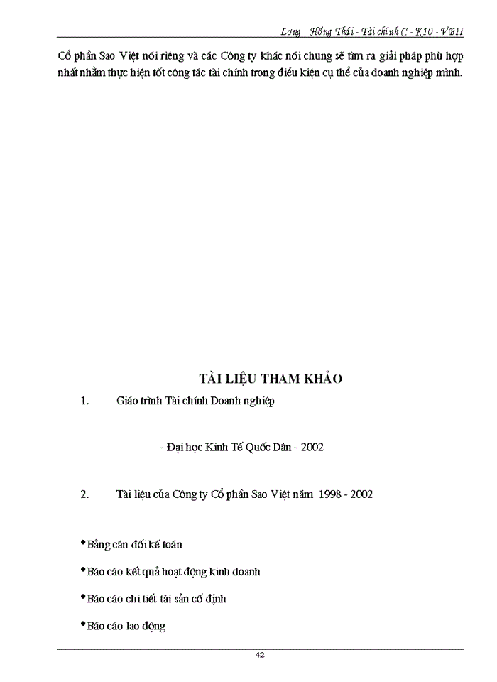 image for page Phân tích tình hình tài chính Công ty cổ phần Sao Việt