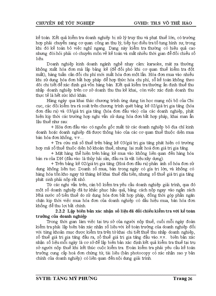 image for page công tác kiểm tra thuế giá trị gia tăng và thuế thu nhập doanh nghiệp đối với doanh nghiệp ngoài quốc doanh trên địa bàn quận 5 TPHCM
