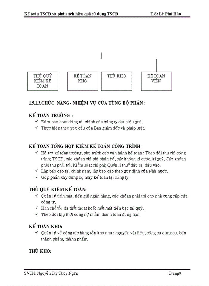 image for page Kế toán TSCĐ và phân tích hiệu quả sử dụng TSCĐ