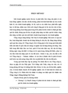 Phân tích tài chính và nâng cao hiệu quả tài chính của Tổng công ty Hàng không Việt Nam