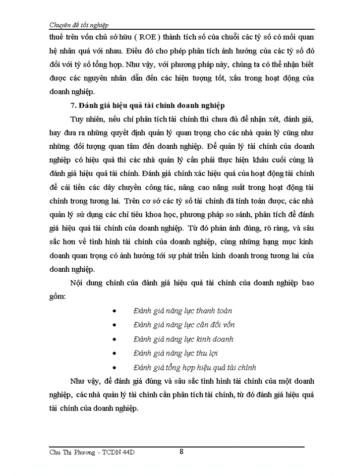 image for page Phân tích tài chính và nâng cao hiệu quả tài chính của Tổng công ty Hàng không Việt Nam