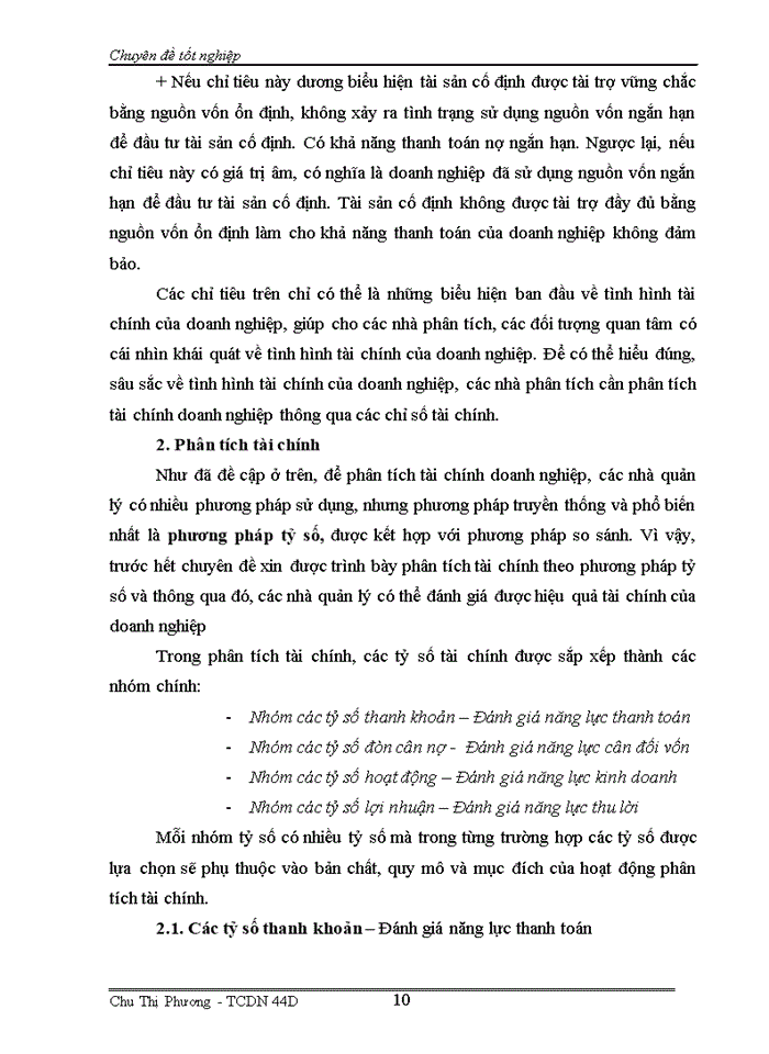 image for page Phân tích tài chính và nâng cao hiệu quả tài chính của Tổng công ty Hàng không Việt Nam