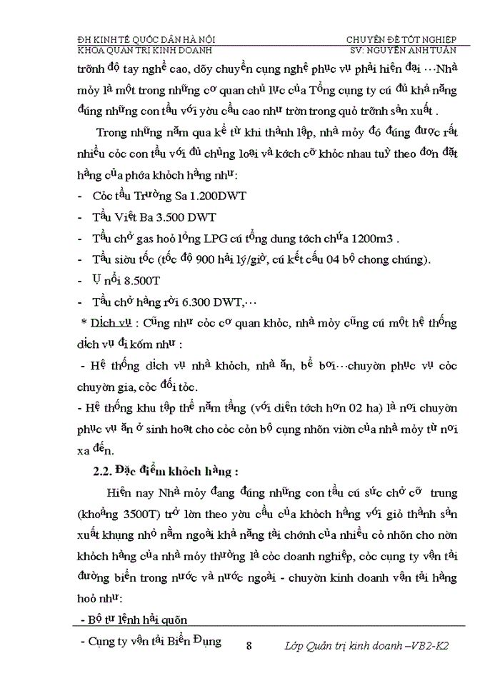 image for page Phân tích  tính hiệu quả sử dụng vốn và biện pháp nâng cao hiệu quả sử dụng vốn của Nhà máy đóng tầu Hạ Long