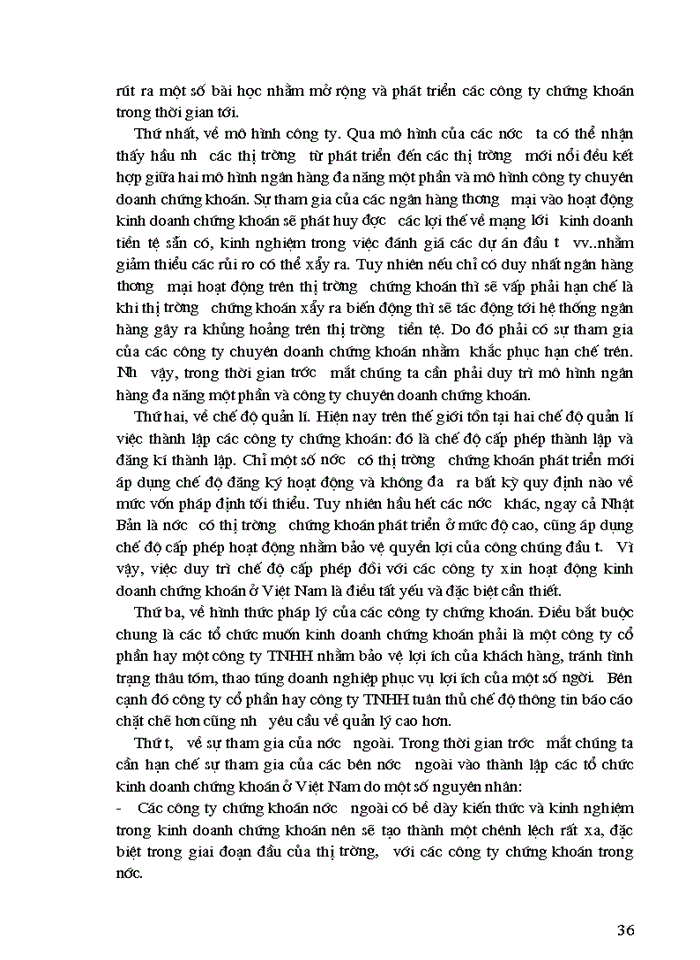 image for page Một số giải pháp nhằm hoàn thiện và phát triển các công ty chứng khoán ở Việt Nam giai đoạn hiện nay