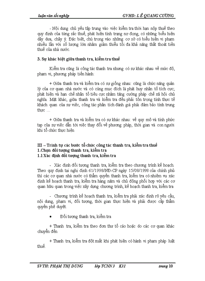 image for page Thuế và thanh tra, kiểm tra thuế