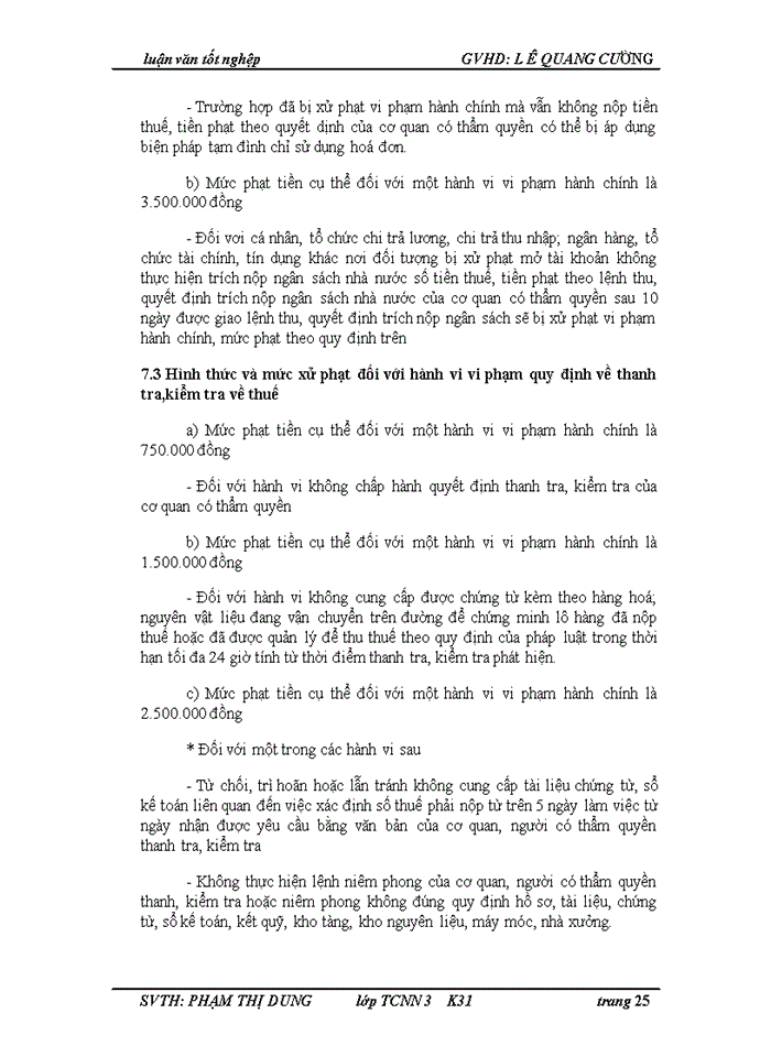 image for page Thuế và thanh tra, kiểm tra thuế