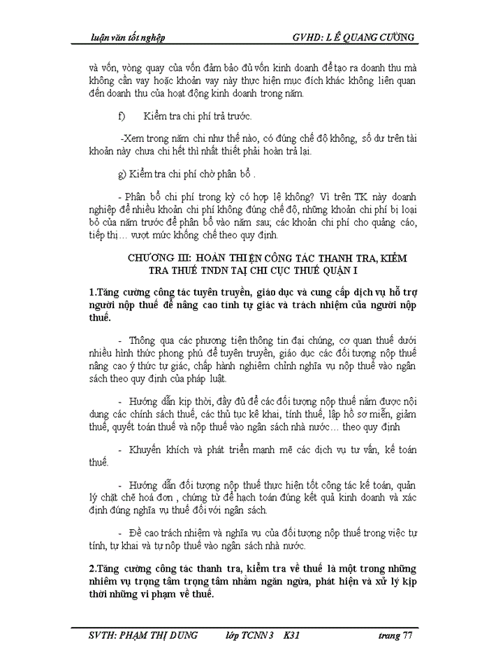 image for page Thuế và thanh tra, kiểm tra thuế