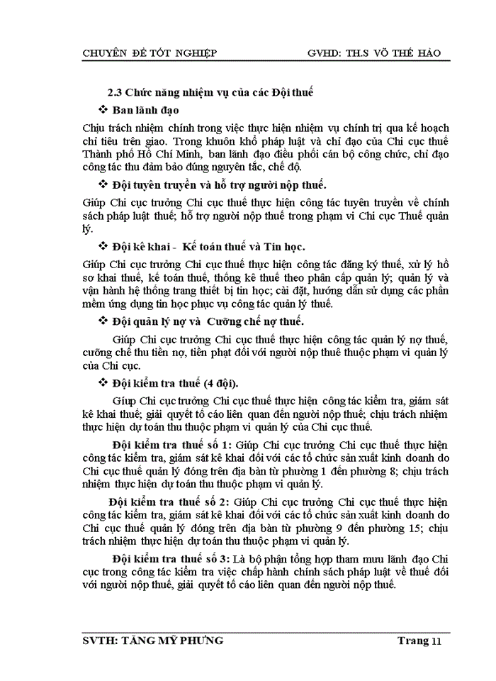 image for page Công tác kiểm tra thuế giá trị gia tăng và thuế thu nhập doanh nghiệp đối với doanh nghiệp ngoài quốc doanh trên địa bàn quận 5 tphcm