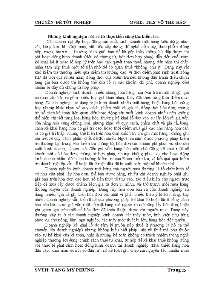 image for page Công tác kiểm tra thuế giá trị gia tăng và thuế thu nhập doanh nghiệp đối với doanh nghiệp ngoài quốc doanh trên địa bàn quận 5 tphcm