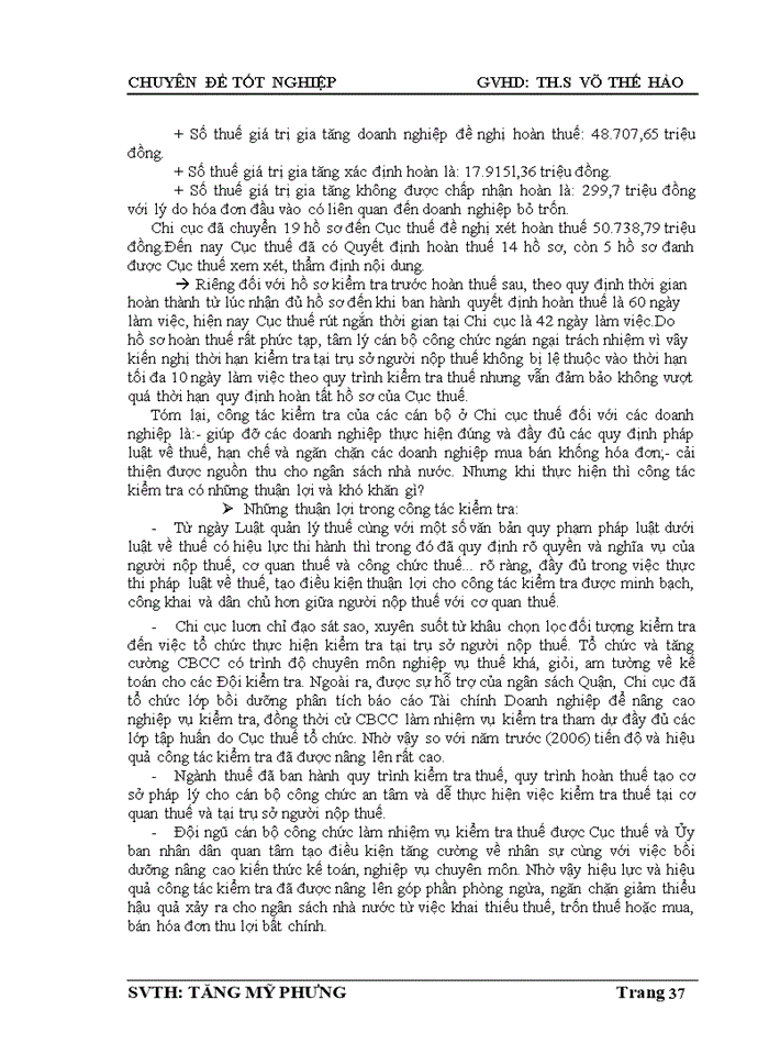 image for page Công tác kiểm tra thuế giá trị gia tăng và thuế thu nhập doanh nghiệp đối với doanh nghiệp ngoài quốc doanh trên địa bàn quận 5 tphcm