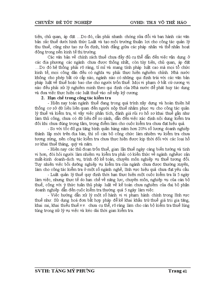 image for page Công tác kiểm tra thuế giá trị gia tăng và thuế thu nhập doanh nghiệp đối với doanh nghiệp ngoài quốc doanh trên địa bàn quận 5 tphcm