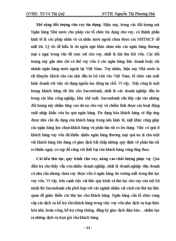 image for page Đo lường mức độ thỏa mãn và sự ảnh hưởng đến lòng trung thành của khách hàng sacombank