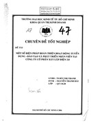 Một số biện pháp hoàn thiện hoạt động tuyển dụng -đào tạo