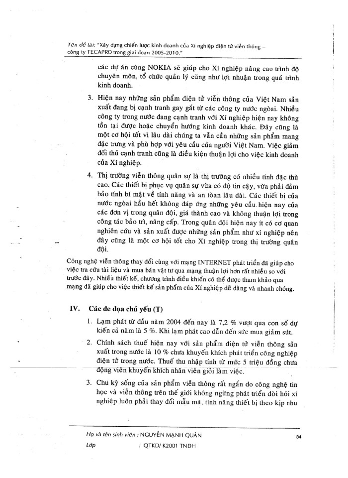 image for page Xây dựng chiến lược kinh doanh của xí nghiệp điện tử viễn thống