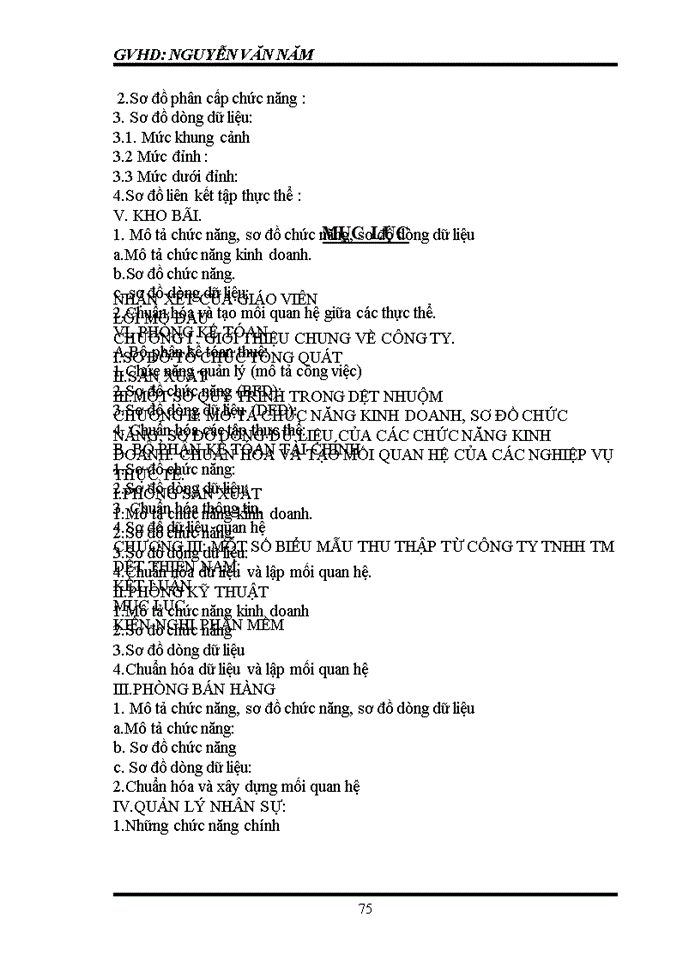 image for page Phân tích hệ thống thông tin quản lý doanh nghiệp công ty tnhh tm dệt thiên nam