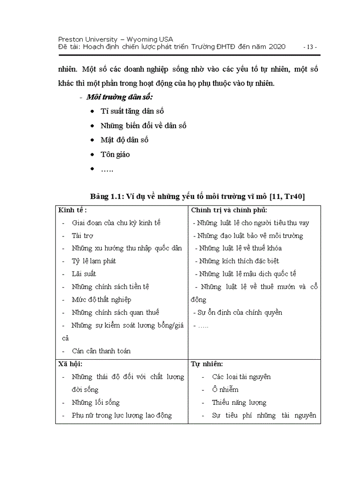 image for page Hoạch định chiến lược pht triển trường đại học ty đơ đến năm 2020