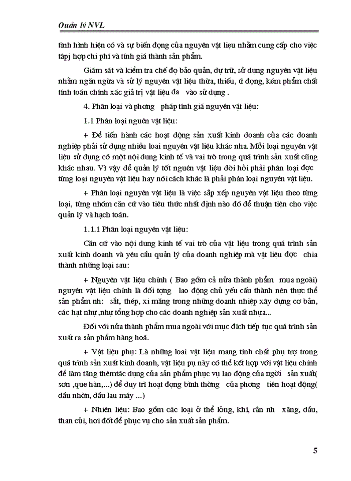 image for page Công tác quản lý nguồn vật liệu